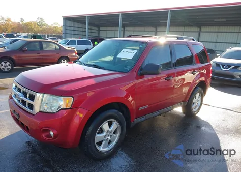 2008 Ford Escape Xlt z USA, uszkodzony, nr VIN 1FMCU03Z68KC64394